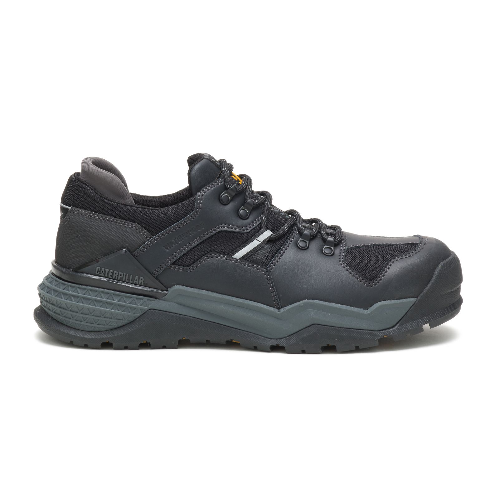 Caterpillar Provoke Lo Waterproof Alloy Toe Philippines - Mens Work Shoes - Black 42517FREV